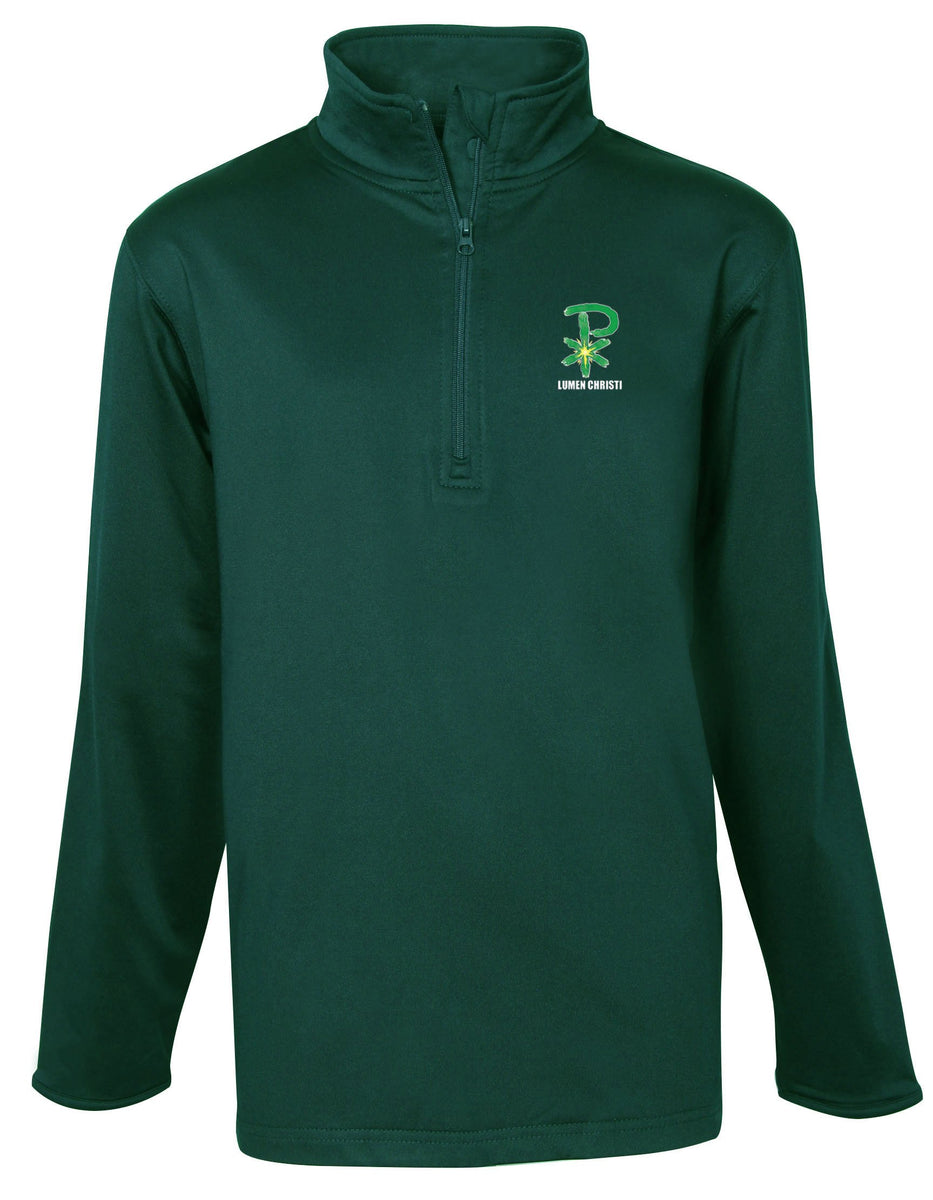 Unisex Pullover 1/4 zip Lumen Christi MAPULansing