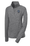 Ladies 1/4 Zip Pullover-LCHS FOOTBALL