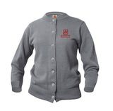 Crew Neck Sweater w/Buttons- St. Martha