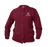 Crew Neck Sweater w/Buttons- St. Martha