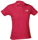 Girl Fit Polo Embroidered- Pique SS- ASA