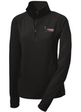 Ladies Pullover 1/4 zip- IHM/GR
