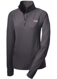 Ladies Pullover 1/4 zip- IHM/GR