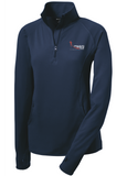 Ladies Pullover 1/4 zip- IHM/GR