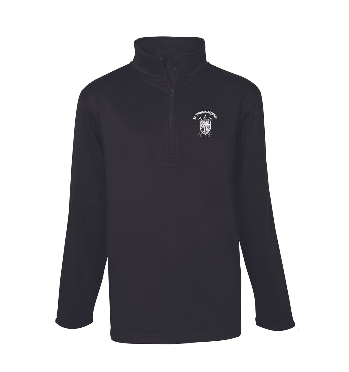 Unisex Black Pullover 1/4 zip- St. Thomas Aquinas (Grades 6-8) – MAPU ...