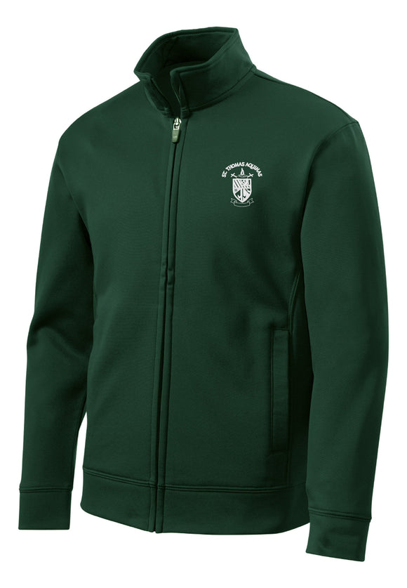 Unisex Green Full Zip Jacket- St. Thomas Aquinas (Grades Pre K-8)