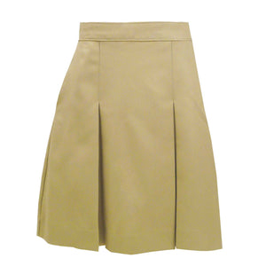 NEW!! 2 Kick Pleat Skirt Solid Color