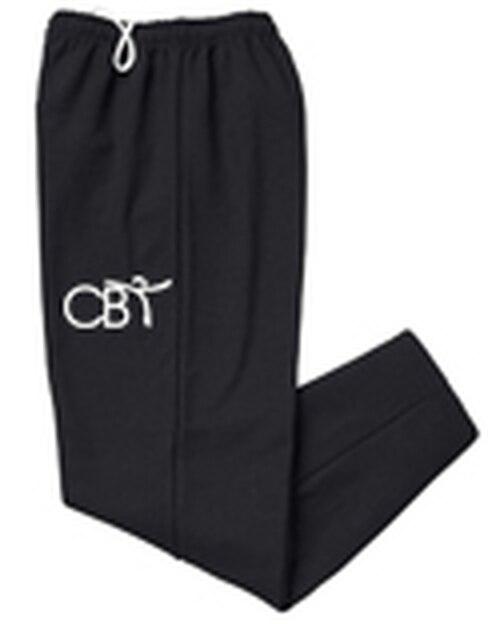 CBT - 18400 Open Bottom Sweatpants w/HEATPRESSED LOGO