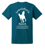 Jewels Faith Ranch-T Shirt-Sea Blue