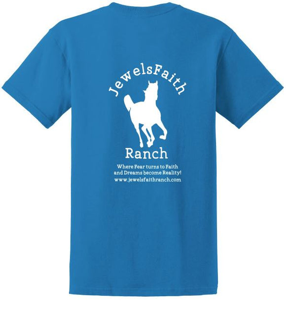 Jewels Faith Ranch-T Shirt-Sapphire