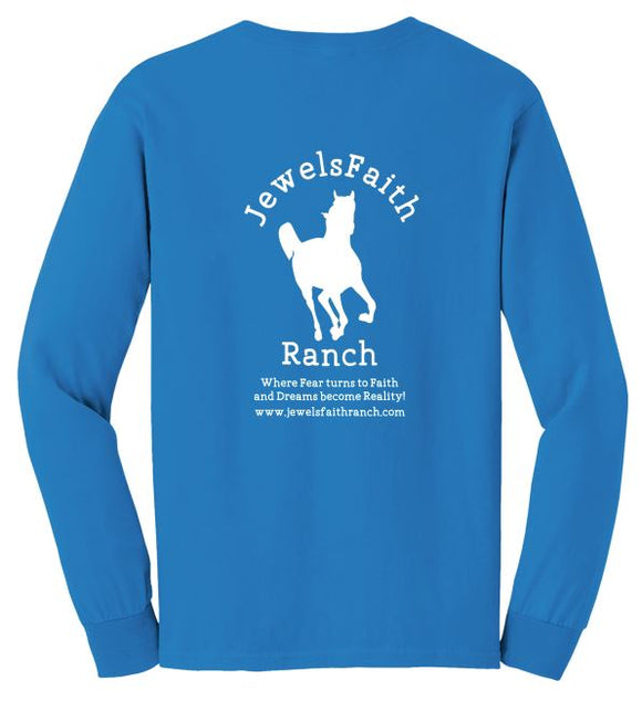 Jewels Faith Ranch-Long Sleeve Shirt-Sapphire