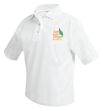 Unisex Embroidered Polo- Pique SS- San Juan Diego