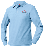 Unisex Embroidered Polo- Pique LS- ASA
