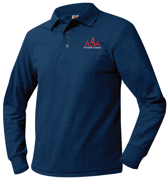 Unisex Embroidered Polo- Pique LS- ASA