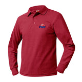 Unisex Embroidered Polo- Pique LS- Immanuel Baptist