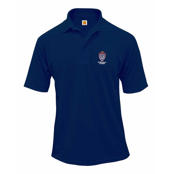 Unisex Embroidered Polo- Dri Fit SS- Sacred Heart Academy