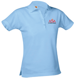 Girl Fit Polo Embroidered- Pique SS- ASA