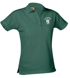 Girl Fit Polo Embroidered- Pique SS- St. Thomas Aquinas
