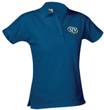 Girl Fit Polo Embroidered- Pique SS- St. John Vianney