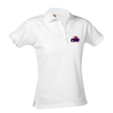 Girl Fit Polo Embroidered- Pique SS- Immanuel Baptist