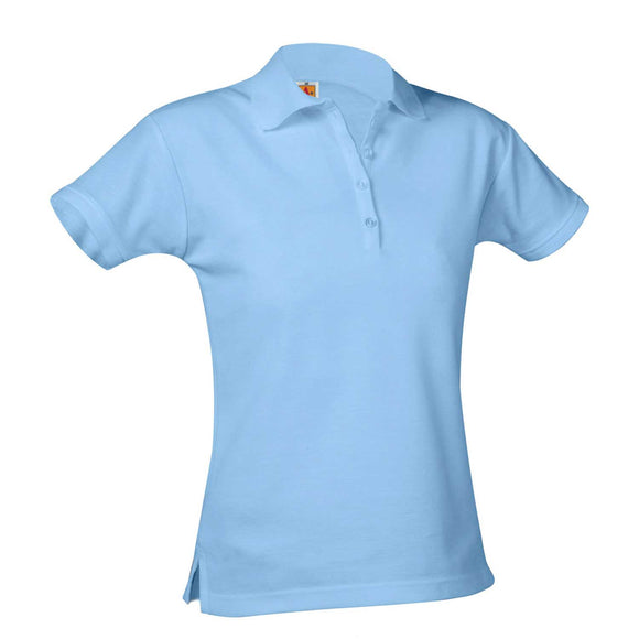 STAFF-9715 Polo Pique Girl Fit SS Divine Providence Academy
