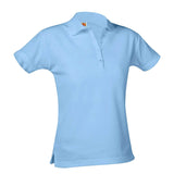 Girl Fit Polo- Pique SS- Immaculate Conception