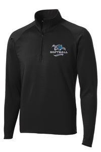 LCHS Softball Mens 1/4 Zip Jacket