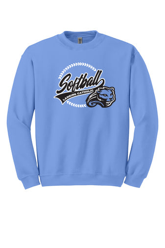 LCHS Softball Crewneck Sweatshirt- 18000 CB