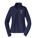 Ladies Embroidered Pullover 1/4 Zip Jacket- Lakewood