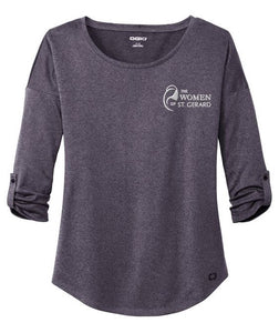 Women of St. Gerard- Ogio Ladies Scoop 3/4 Sleeve Top